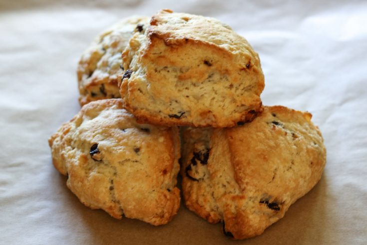 Small Batch Cherry Almond Scones