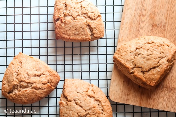 Small Batch Maple Oat Scones